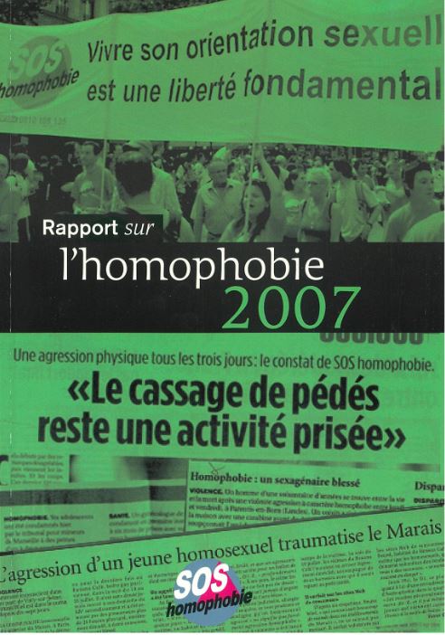 RAPPORT SUR L'HOMOPHOBIE 2007