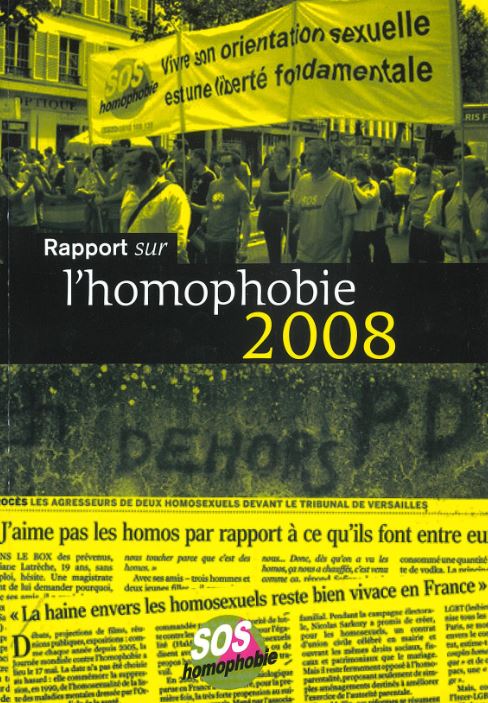RAPPORT SUR L'HOMOPHOBIE 2008