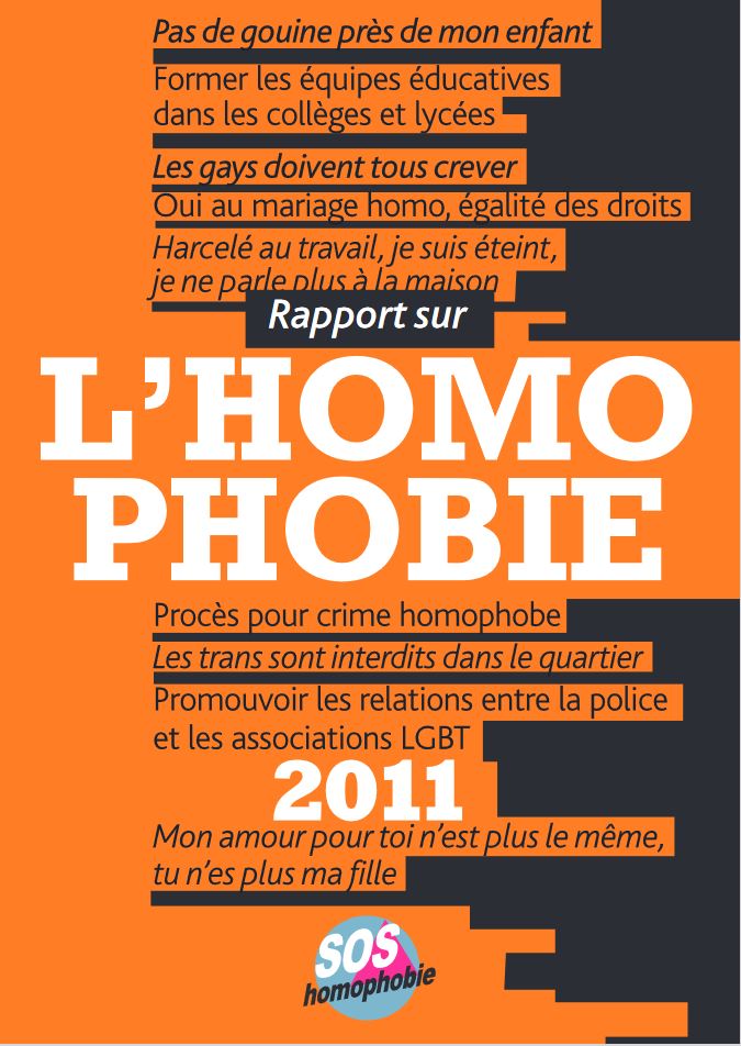 RAPPORT SUR L'HOMOPHOBIE 2011