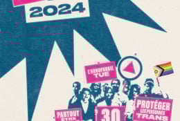 Couverture du rapport annuel 2024 de SOS homophobie